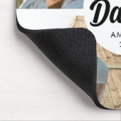 可愛い愛あなた'パパ'カスタムフォトコラージュ マウスパッド (コーナー)