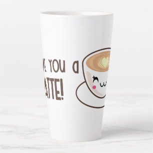 可愛い愛いラテ カフェラテマグ