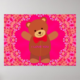 可愛い愛する大切なポスター紙（光沢） ポスター