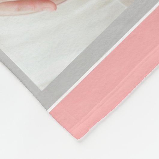 可愛い愛する母さん幸せな母の日フォトコラージュ フリースブランケット (角)