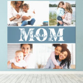 可愛い愛する母の日の写真 キャンバスプリント (インサイチュ (ウッドフロア))