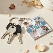 可愛い愛する母の日の写真 キーホルダー