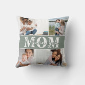 可愛い愛する母の日の写真 クッション (裏面)