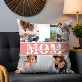 可愛い愛する母の日の写真 クッション
