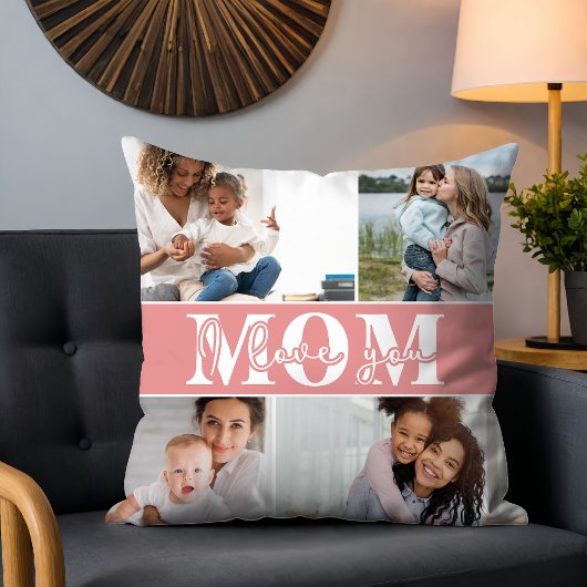 可愛い愛する母の日の写真 クッション