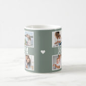 可愛い愛する母の日の写真 コーヒーマグカップ (中央)