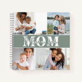 可愛い愛する母の日の写真 ノートブック (正面)