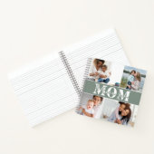 可愛い愛する母の日の写真 ノートブック (内部)