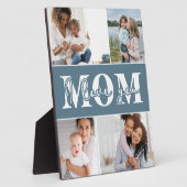 可愛い愛する母の日の写真 フォトプラーク (側面)