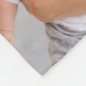 可愛い愛する母の日の写真 フリースブランケット (角)