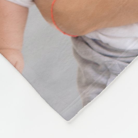 可愛い愛する母の日の写真 フリースブランケット (角)