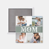 可愛い愛する母の日の写真 マグネット (正面/裏面)