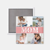 可愛い愛する母の日の写真 マグネット (正面/裏面)