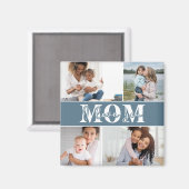 可愛い愛する母の日の写真 マグネット (正面/裏面)