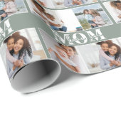 可愛い愛する母の日の写真 ラッピングペーパー (ロールコーナー)