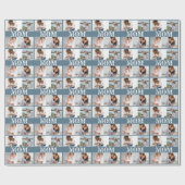 可愛い愛する母の日の写真 ラッピングペーパー (フラット)