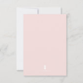 可愛い愛とハートキッズクラスルームのバレンタインカード (裏面)