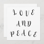 可愛い愛と平和 (正面/裏面)