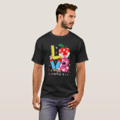 可愛い愛プレK学生先生バニー復活祭 Tシャツ (正面フル)