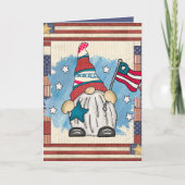 可愛い愛国的格言追加文字 カード (正面)