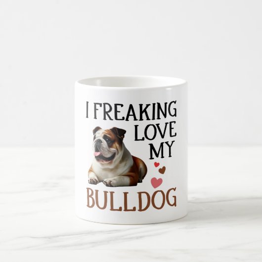 可愛い愛犬 コーヒーマグカップ (中央)