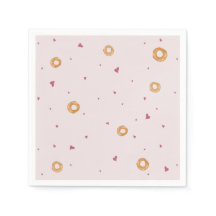 可愛い愛&ベーグル |コットンキャンディーピンク |