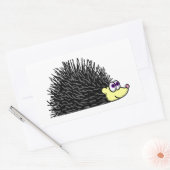 可愛い愛My Hedgehog Stickers 長方形シール (封筒)