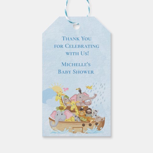 可愛い感謝していの無い ギフトタグ (裏面)