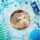 可愛い感謝していハメスター素晴らし ペーパープレート (パーティー)