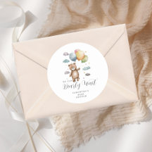 可愛い我々はベアバルーン赤ちゃんシャワーを心待ちできる