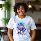 可愛い戦士の猫 – 日の暮らし Tシャツ