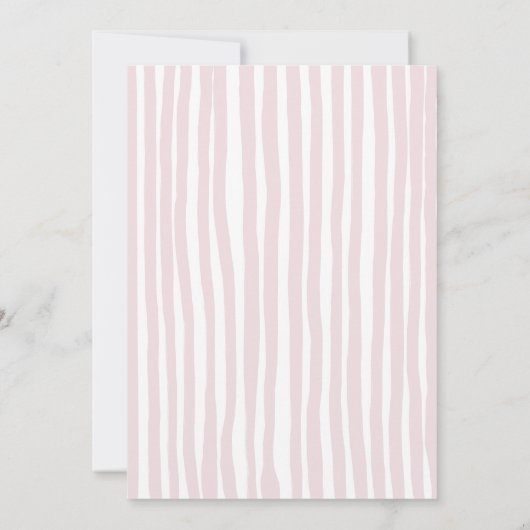 可愛い手お洒落引き陽気なクリスマスの写真 招待状 (裏面)