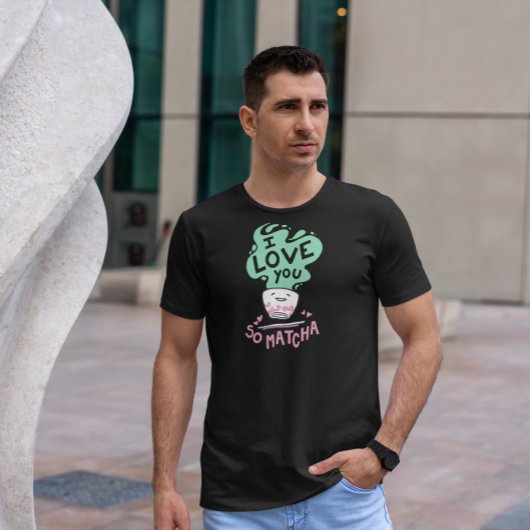 可愛い抹茶ドリンク Tシャツ