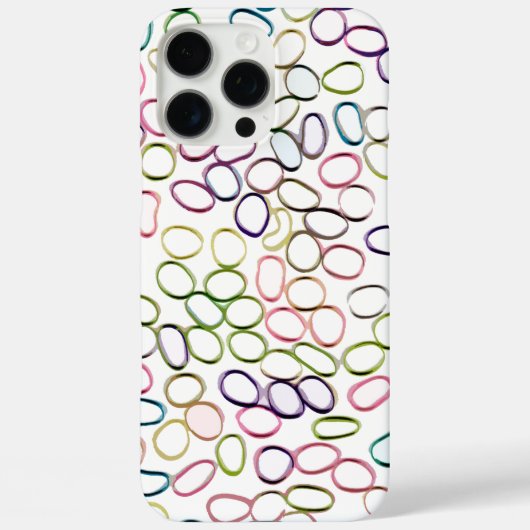 可愛い抽象芸術カッコいい模様 Case-Mate iPhoneケース (裏面)