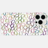 可愛い抽象芸術カッコいい模様 Case-Mate iPhoneケース (裏面 (横))