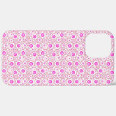 可愛い抽象芸術ピンクのドット柄 Case-Mate iPhoneケース (裏面 / 右)