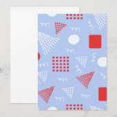 可愛い抽象芸術 招待状 (正面/裏面)