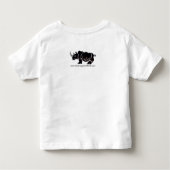 可愛い救サイノス – アフリカ – 動物愛好家 – 野生生物 トドラーTシャツ (裏面)