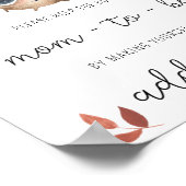 可愛い救済キノコの忙しお母さん ポスター (角)