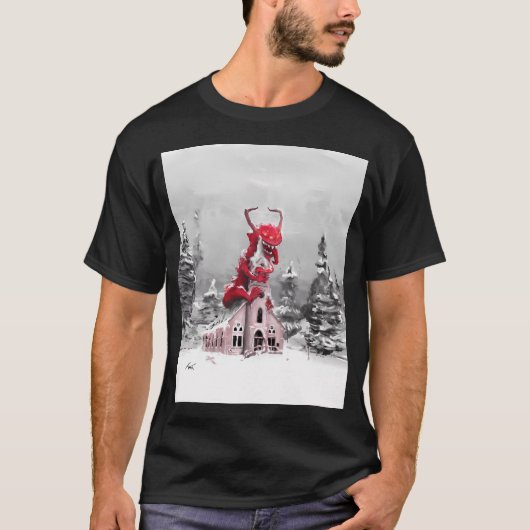 可愛い教会 Tシャツ (正面)