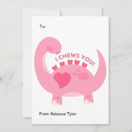 可愛い教室ピンクのバレンタインデーを応援 シーズンカード