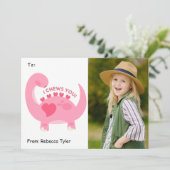 可愛い教室フォトバレンタインデーを応援 シーズンカード (スタンド正面)