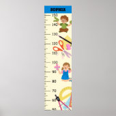 可愛い数学の成長図 ポスター (正面)
