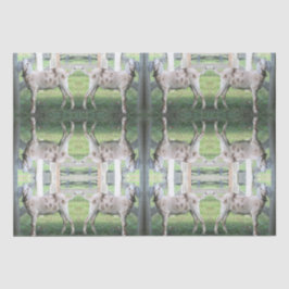 可愛い斑点つきフロッピー育てヤギティッシュペーパー 薄葉紙