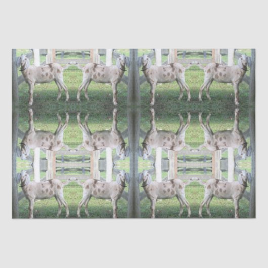 可愛い斑点つきフロッピー育てヤギティッシュペーパー 薄葉紙 (正面)