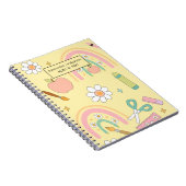 可愛い新学期柄 | 学校用品 ノートブック (右側)