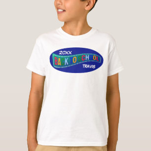 可愛い新学期 パーソナライズされた Tシャツ