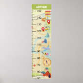 可愛い旅行成長図 ポスター (正面)