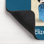 可愛い日本のこけしパーソナライズされた人形 マウスパッド (コーナー)