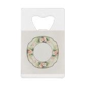 可愛い日本のプレート絵画ズバイノリタケ工場 クレジットカード栓抜き (正面)